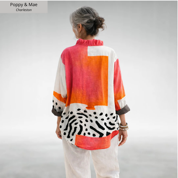 Viola™ Relaxed Print Blouse