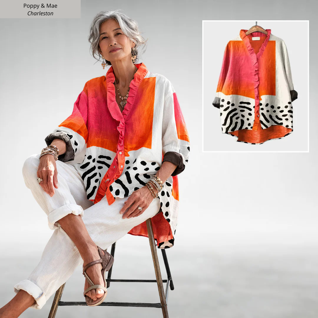 Viola™ Relaxed Print Blouse