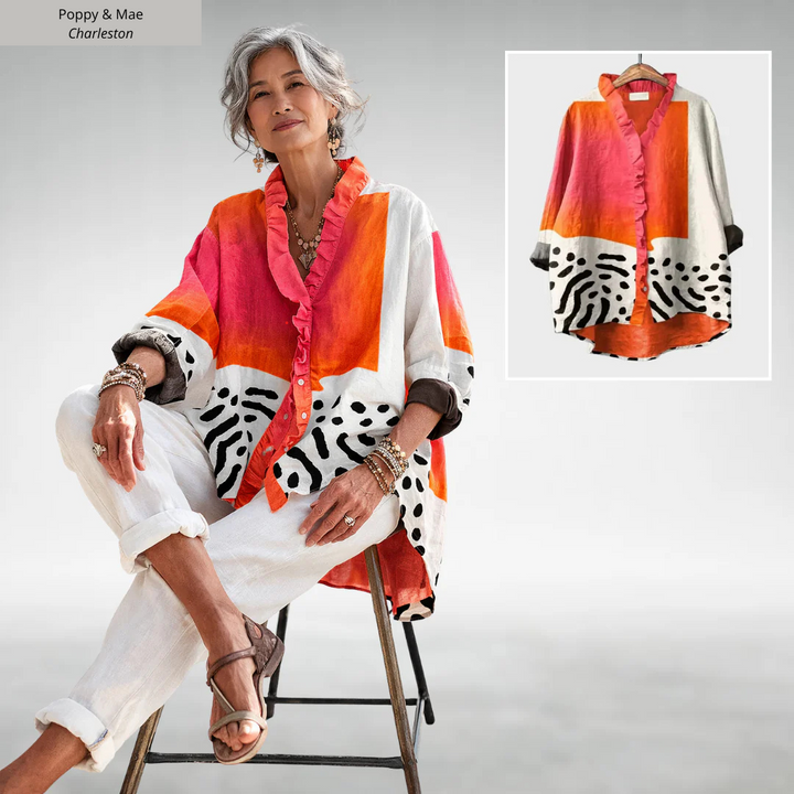 Viola™ Relaxed Print Blouse
