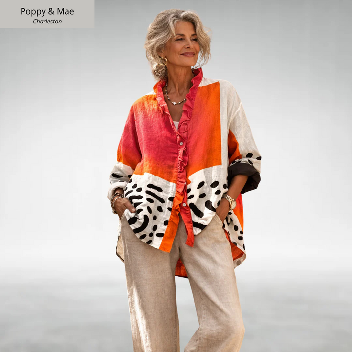 Viola™ Relaxed Print Blouse