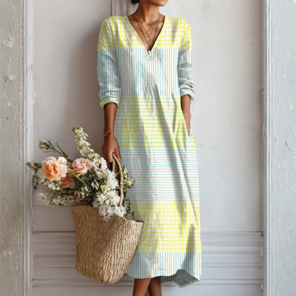 Olivia™ - Crisp Comfort Dress