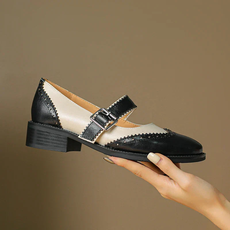 Miana| Miana Leather Mary Janes