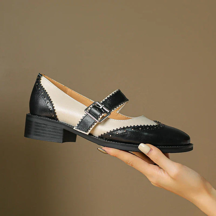 Miana| Miana Leather Mary Janes