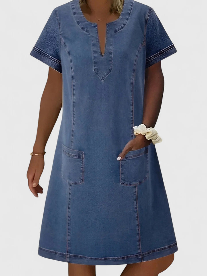 Luna | Denim Dress
