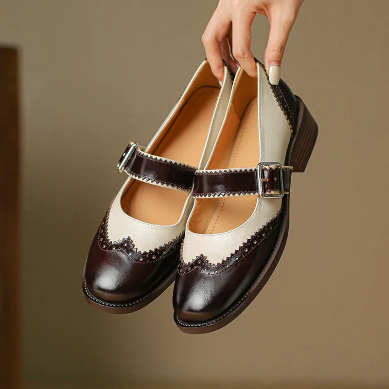 Miana| Miana Leather Mary Janes