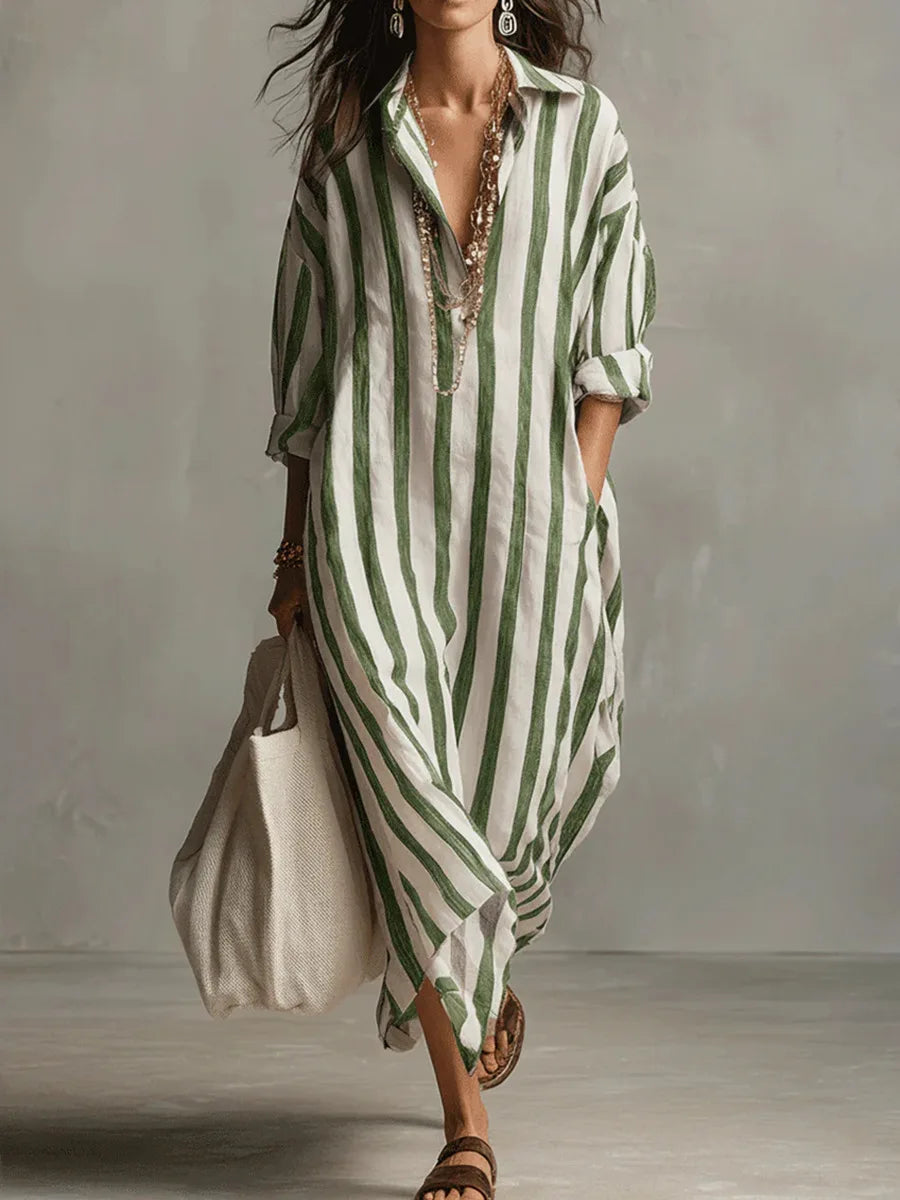 Pepa™ | Long Shirt Dress