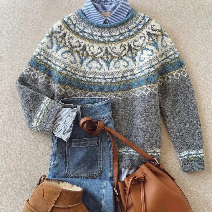 LUXE | CHIC VINTAGE KNIT JUMPER