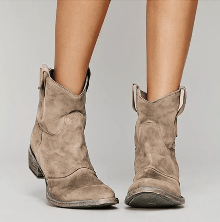 Charlene - Suede Orthopedic Boots