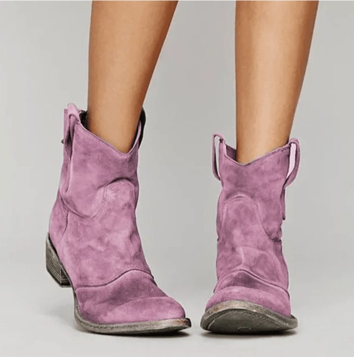 Charlene - Suede Orthopedic Boots
