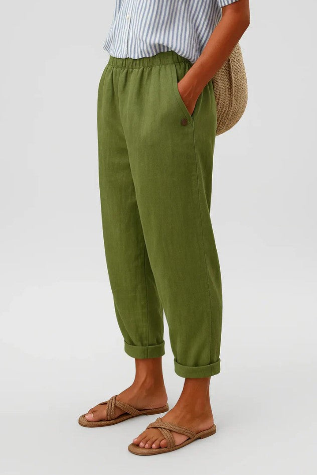 Patricia | Light Cotton-Linen Pants
