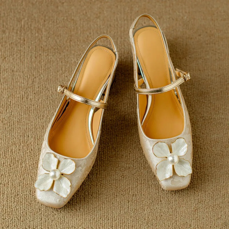 Eloise Elegant Slingback Pumps