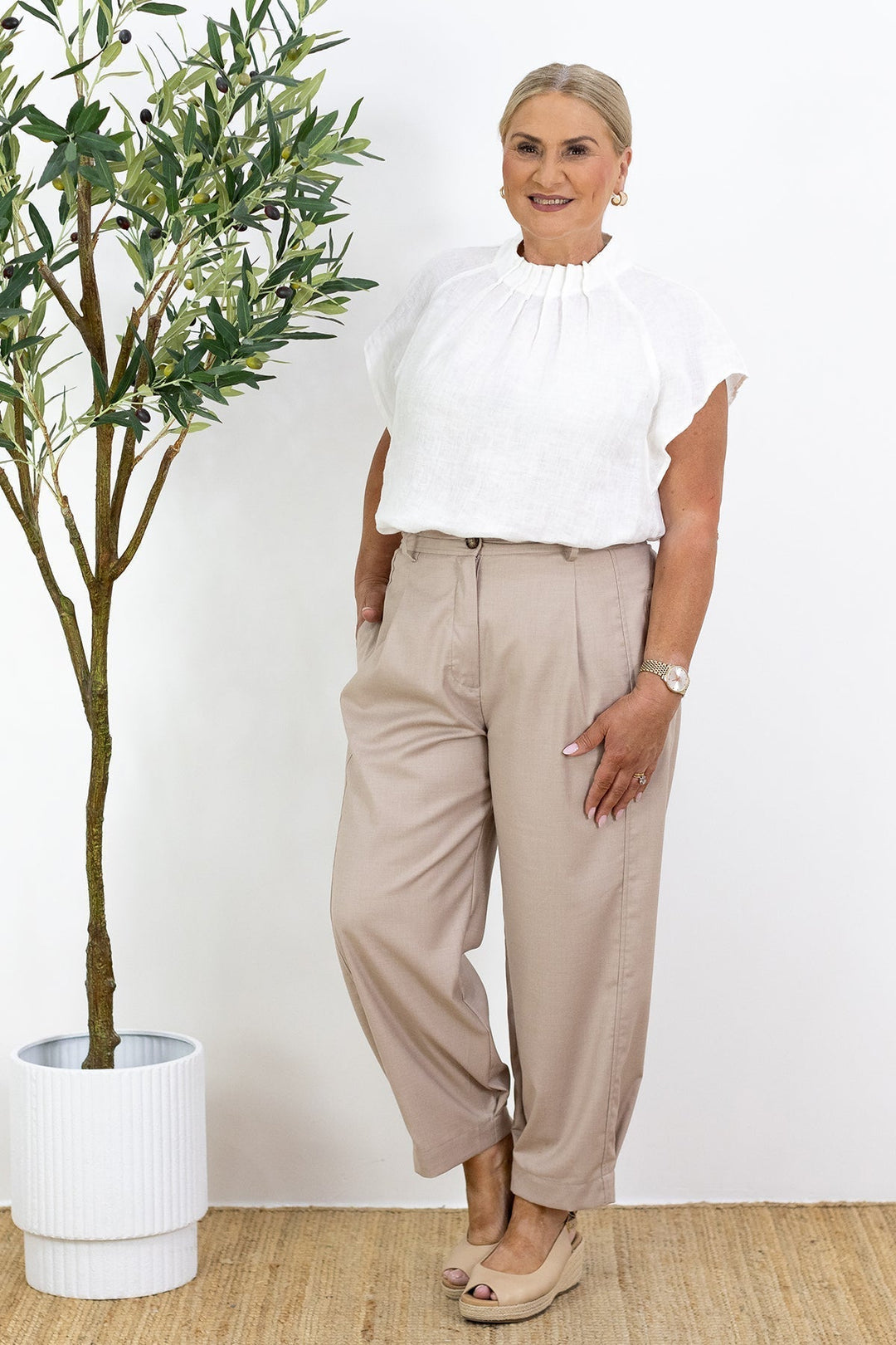 Joy | Tailored Breezy Trouser