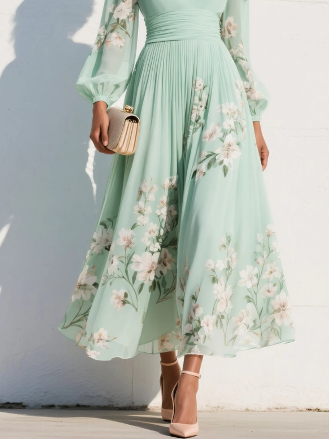 Odelia™ Floral Midi Dress