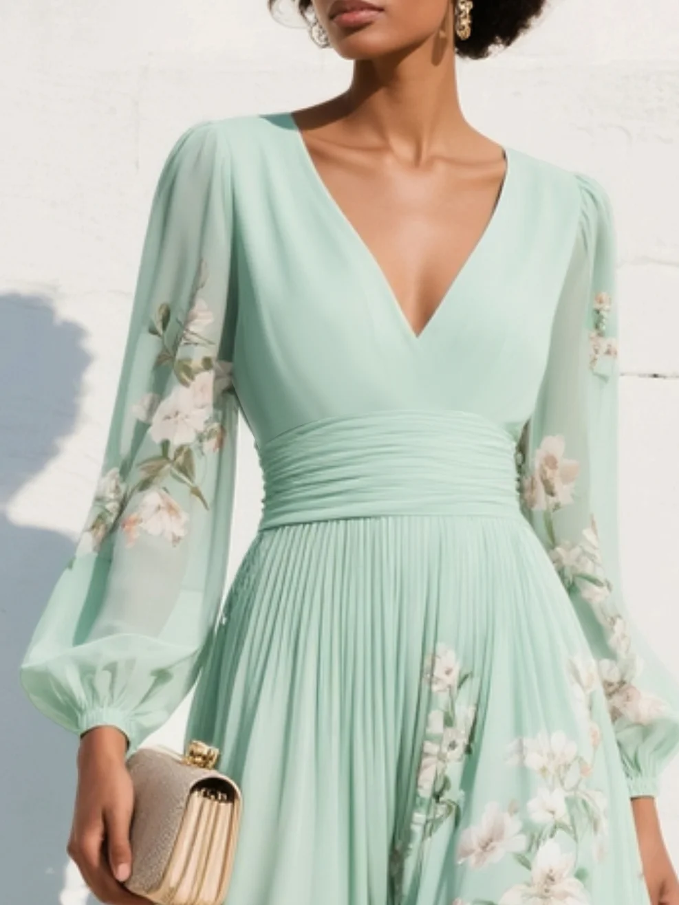 Odelia™ Floral Midi Dress