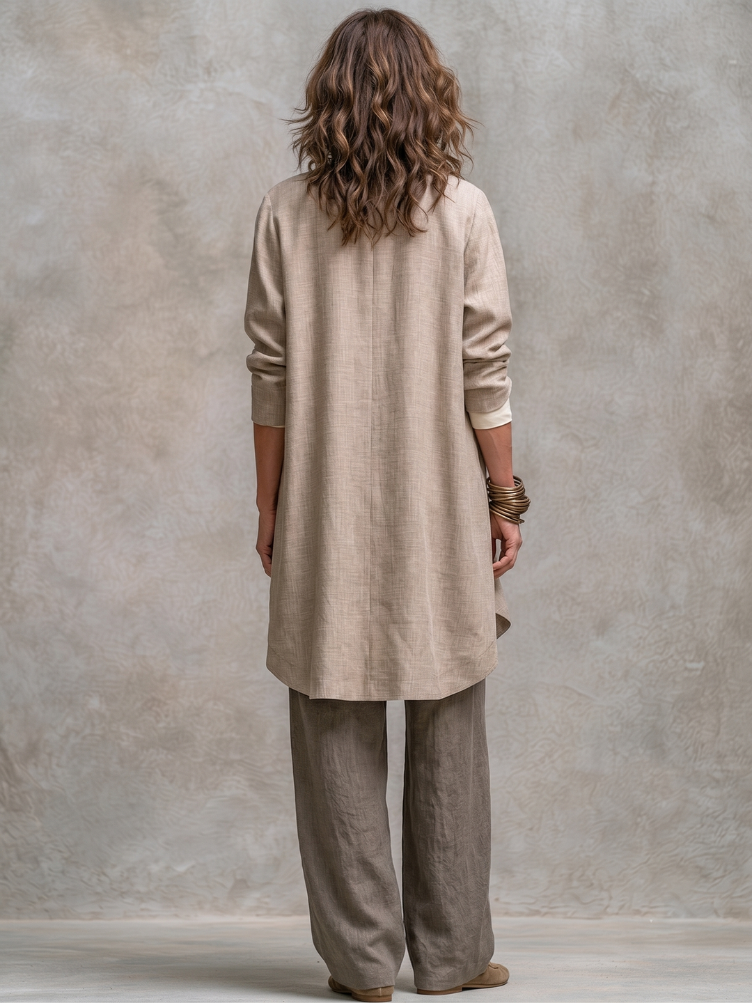 Martina | Three-Piece Wide-Leg Suit Set