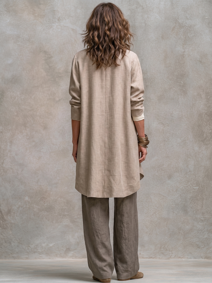 Martina | Three-Piece Wide-Leg Suit Set