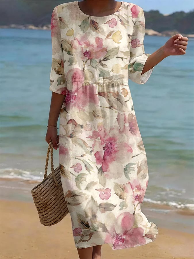Kylie | Elegant Pattern Dress