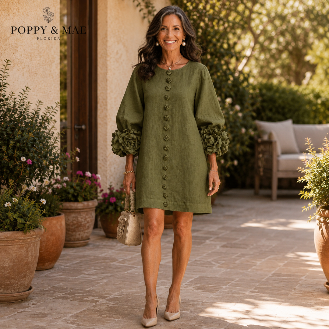 Carmena™ Floral Cuff Dress