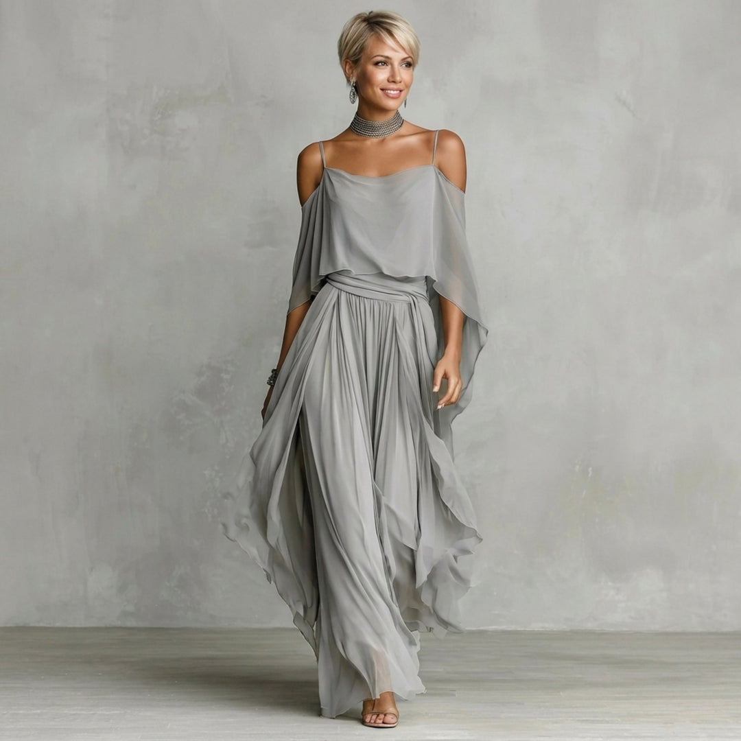 Ivah™ | Off-Shoulder Flowy Set