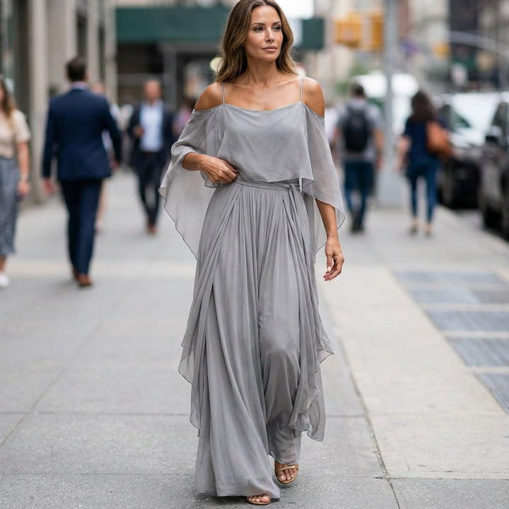 Ivah™ | Off-Shoulder Flowy Set