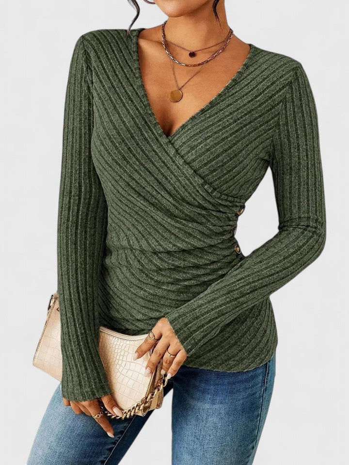 Claire™ | Sophisticated Tucking Top