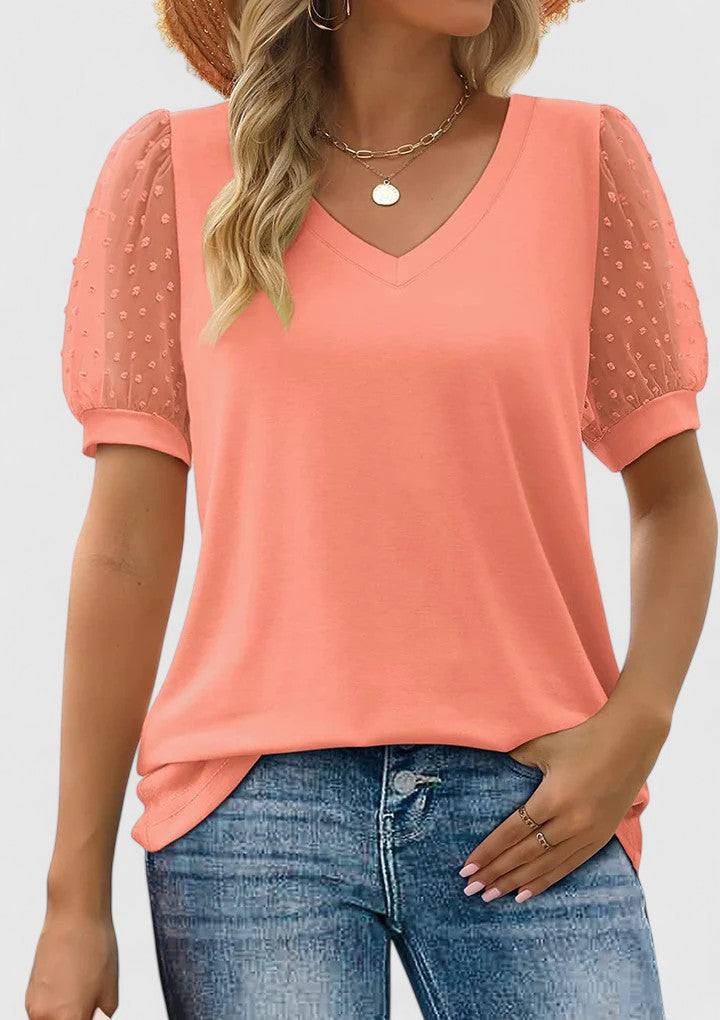 Brooke™  | Comfortable V-Neck Top