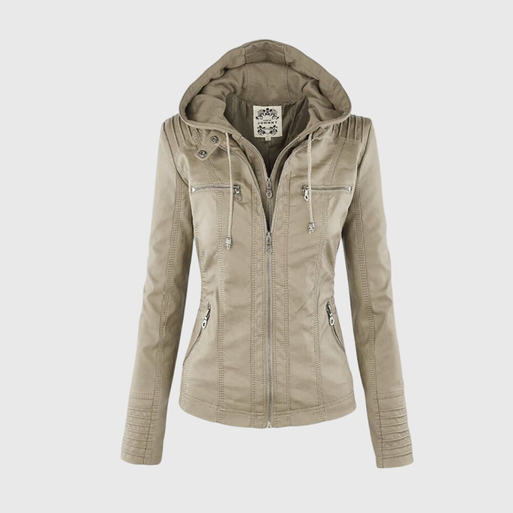 KAROLINE | The Stylish and Unique Leather Jacket
