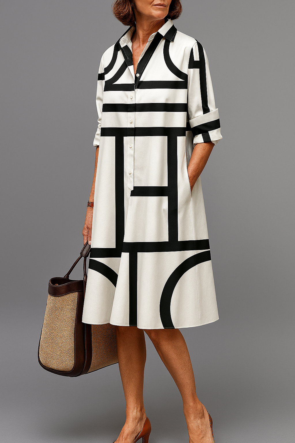 Ellie | Classic Midi Dress
