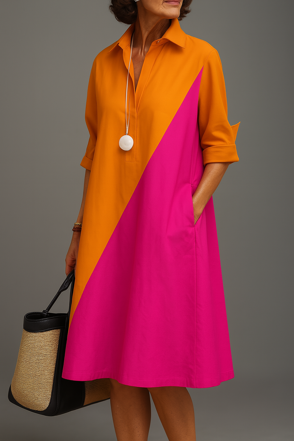 Audrey | Refined Midi Dress