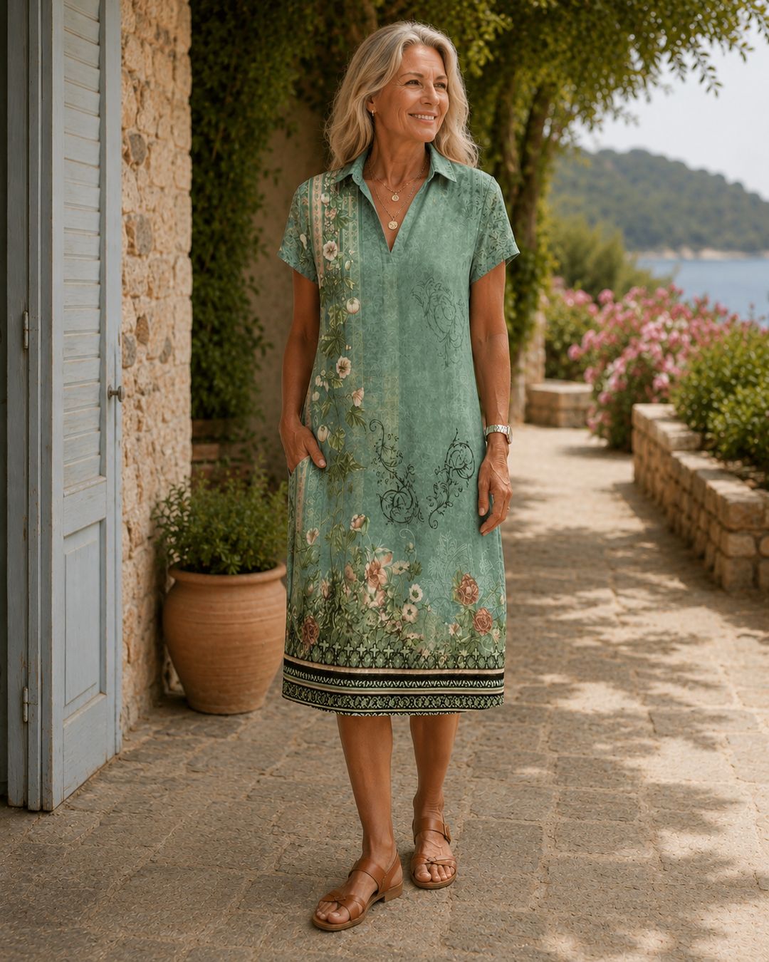 Bianca™ Lightweight Comfort Midi Dress