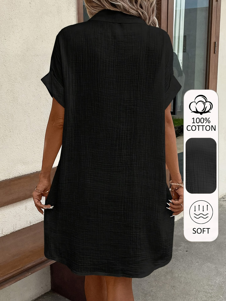 Ann | Elegant Shirt Dress