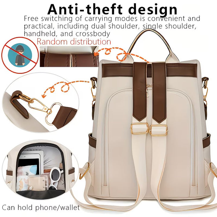 Elena™ Anti-Theft Backpack