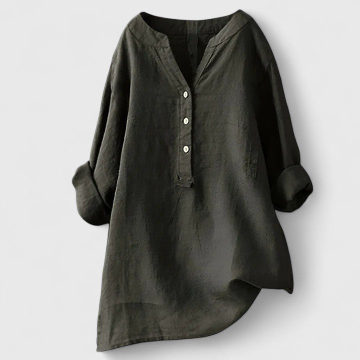 Caroline™ | Elegant Button-Front Shirt