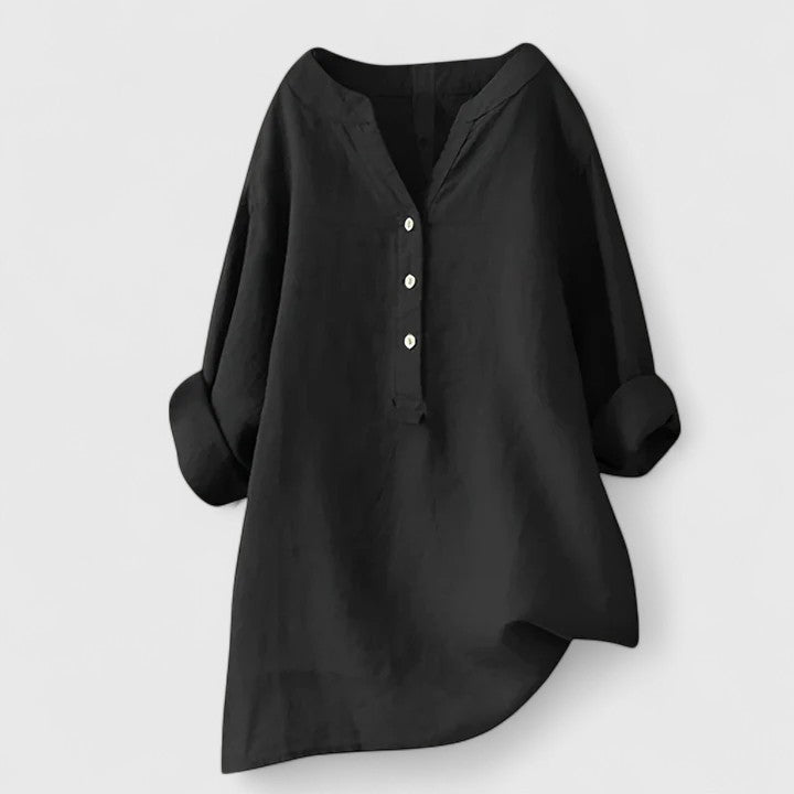 Caroline™ | Elegant Button-Front Shirt