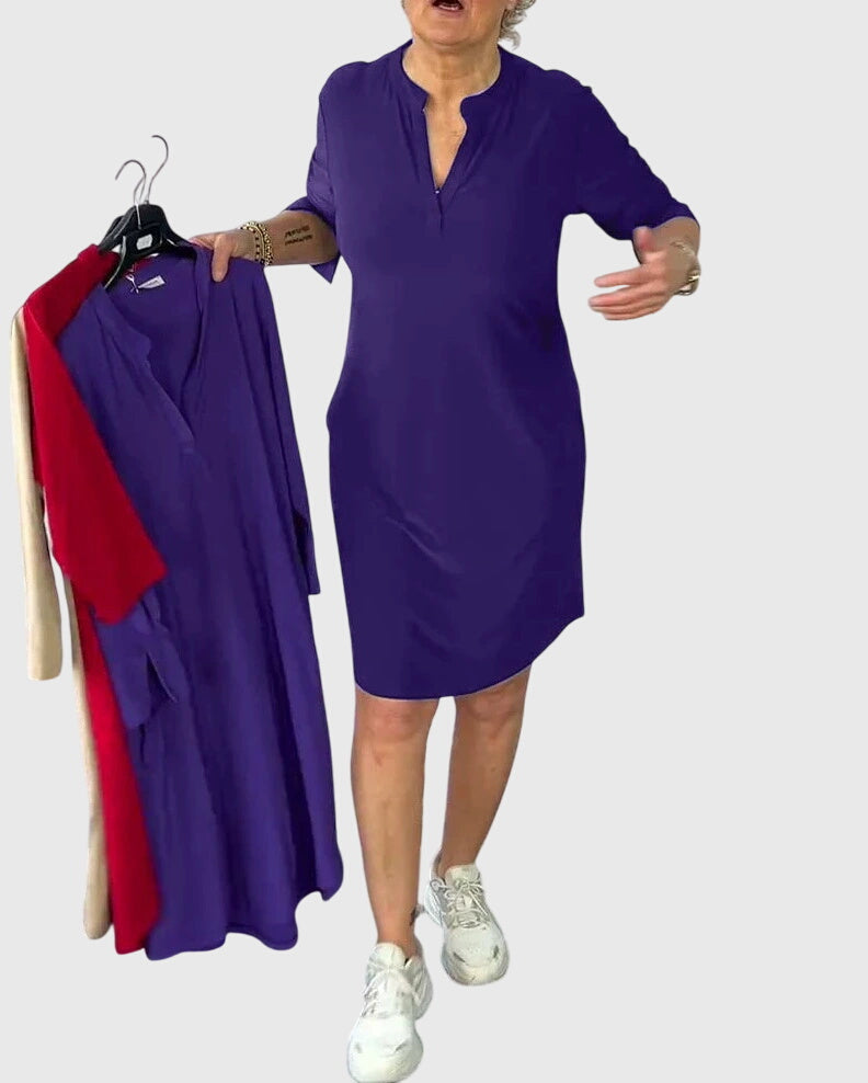 Quinn | V-Neck Dress