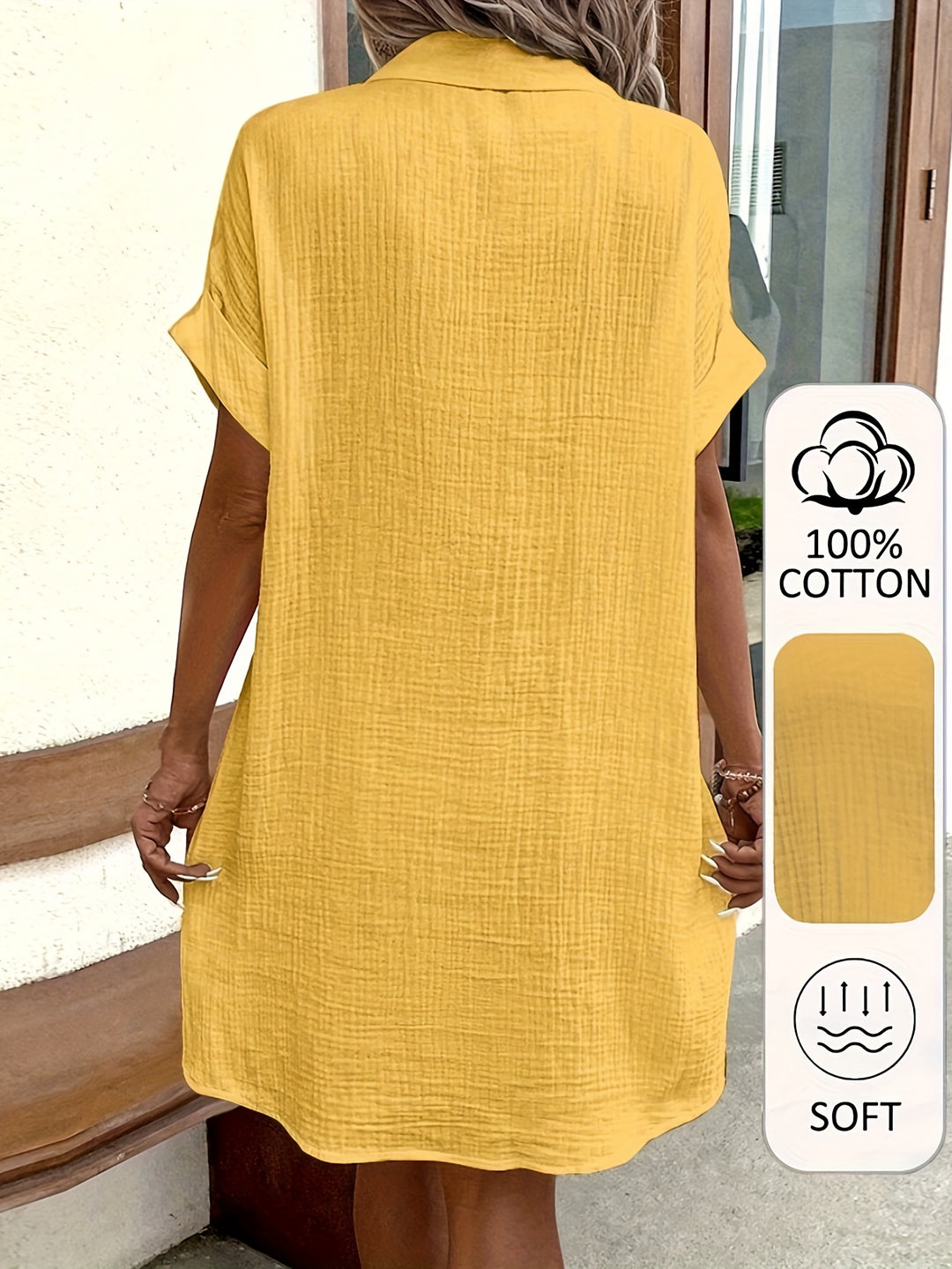 Ann | Elegant Shirt Dress