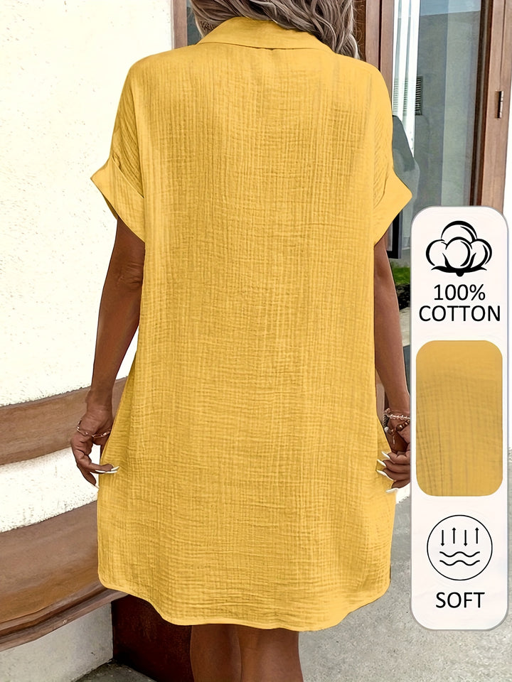 Ann | Elegant Shirt Dress
