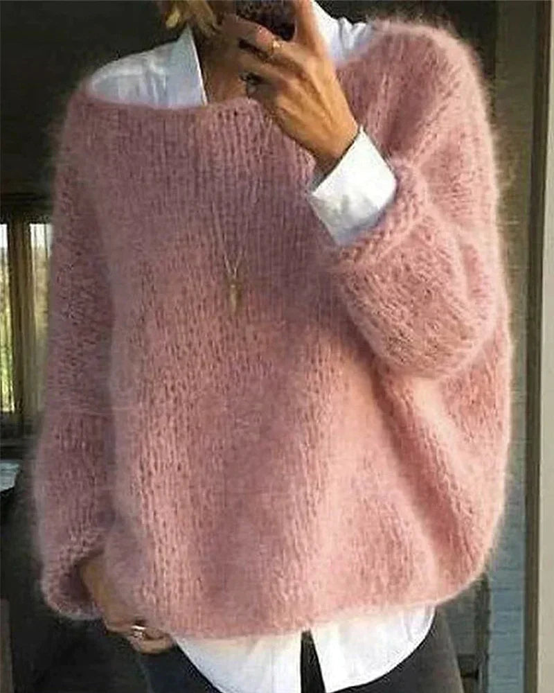 Kerry | Fluffy Knit Sweater