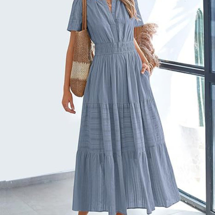 Alice | New V-Neck Boho Maxi Dresses