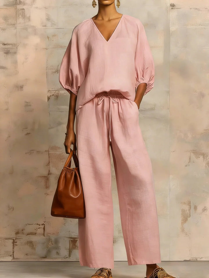 Valencia | Elegant Relaxed Two-Piece Set