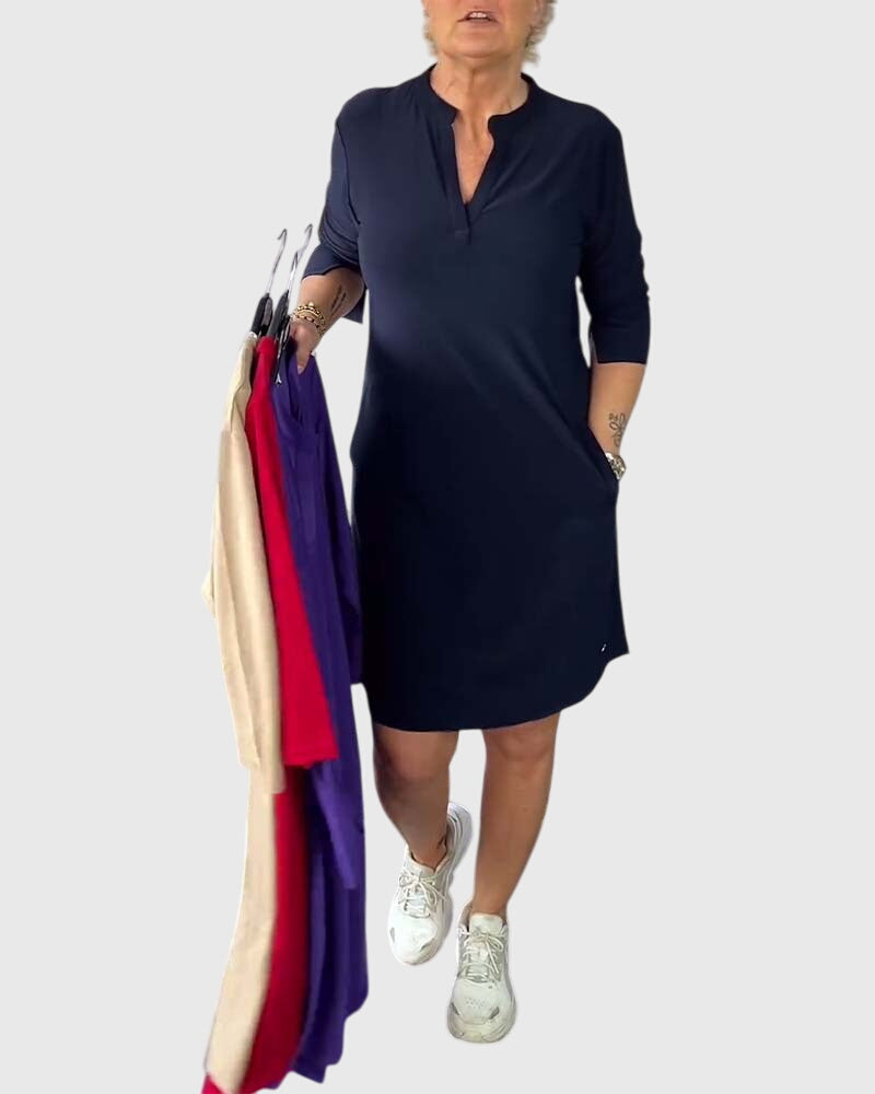 Quinn | V-Neck Dress