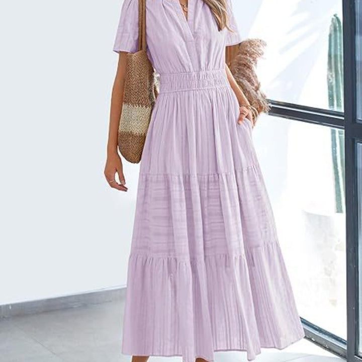 Alice | New V-Neck Boho Maxi Dresses