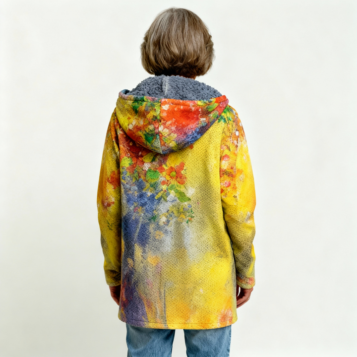 ELOUERA | LUXURIOUS CARDIGAN WITH ARTISTIC INSPIRATION