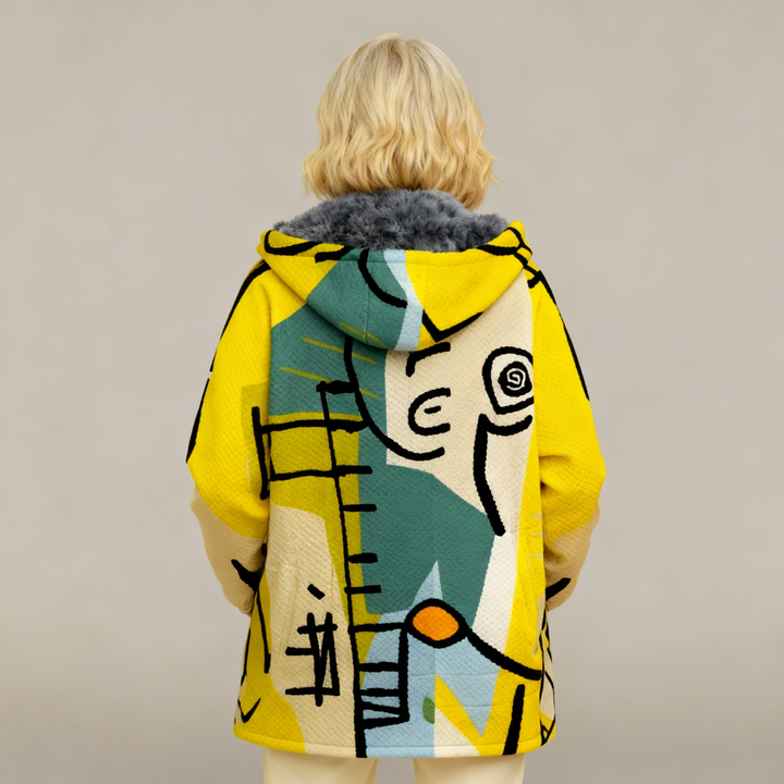 BINDI | LUXURIOUS CARDIGAN WITH ARTISTIC INSPIRATION
