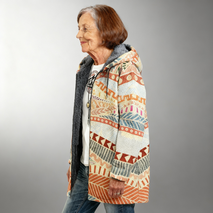 MIRRIN | LUXURIOUS CARDIGAN WITH ARTISTIC INSPIRATION