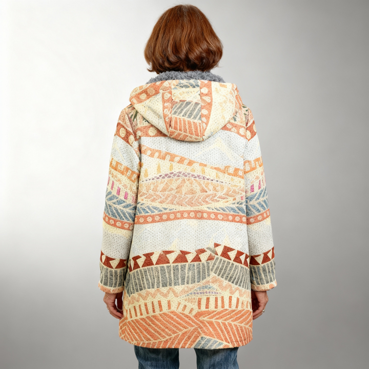 MIRRIN | LUXURIOUS CARDIGAN WITH ARTISTIC INSPIRATION