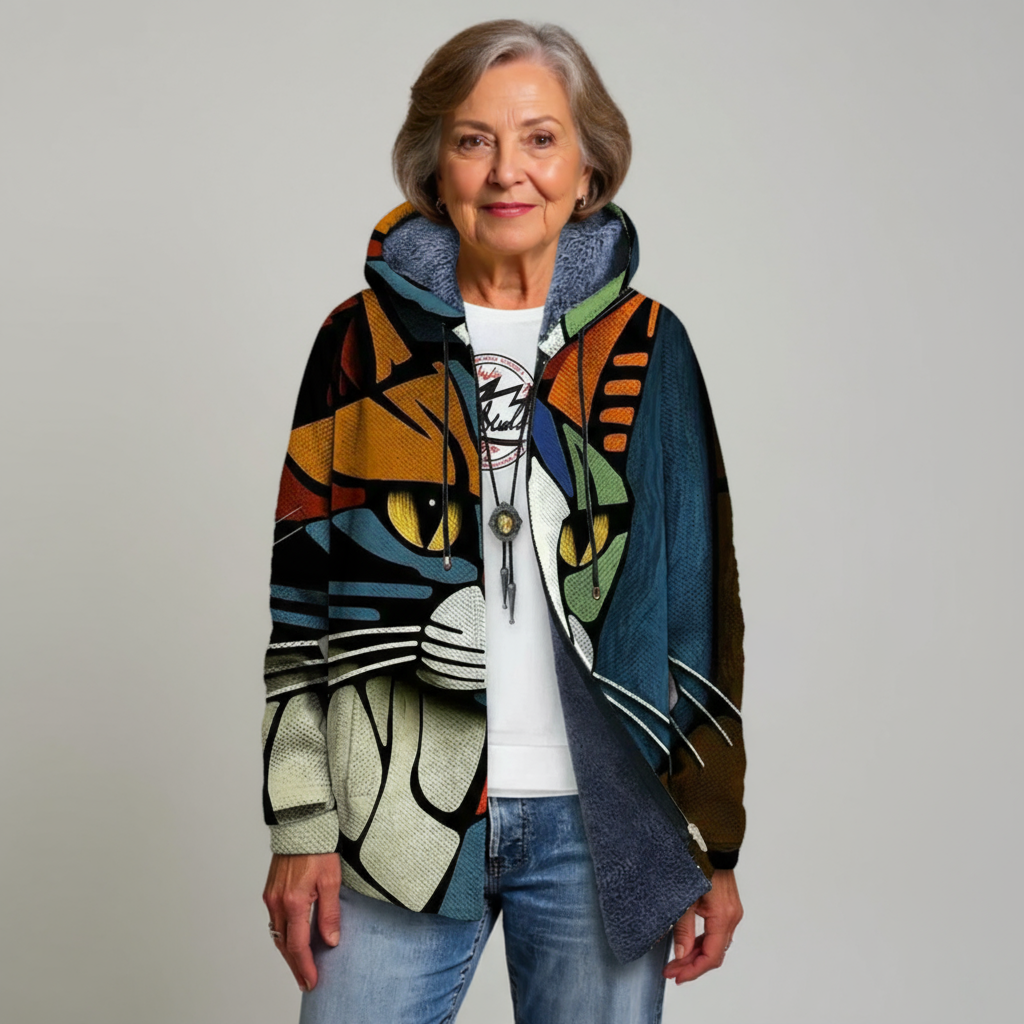 BRONTE | LUXURIOUS CARDIGAN WITH ARTISTIC INSPIRATION