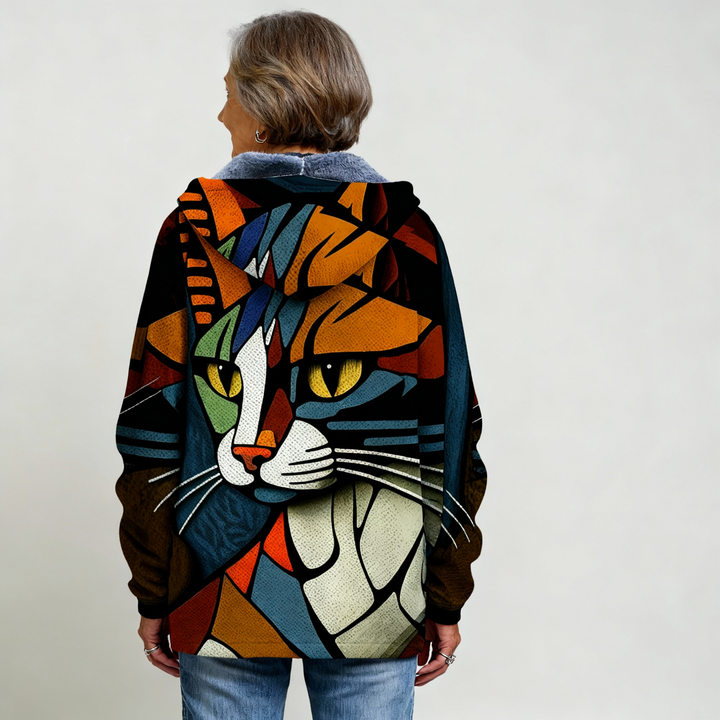 JINDALEE | LUXURIOUS CARDIGAN WITH ARTISTIC INSPIRATION