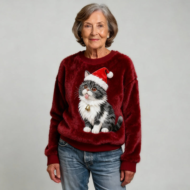 FREYA | CHRISTMAS FLANNEL JUMPER FOR WOMEN