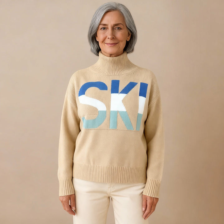 IMOGEN | RETRO TURTLENECK SKI SWEATER